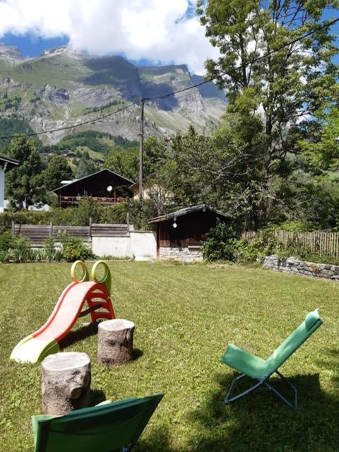 La Coufa, Spacieux Duplex En Chalet, Terrasse, Jardin, Vues Montagnes La Giettaz Eksteriør billede